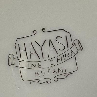 Hayasi Fine China Tea Set - Kutani - 10 pieces