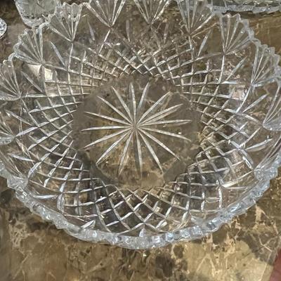 Waterford Crystal Scalloped Edge Brilliant Cut Bowl
