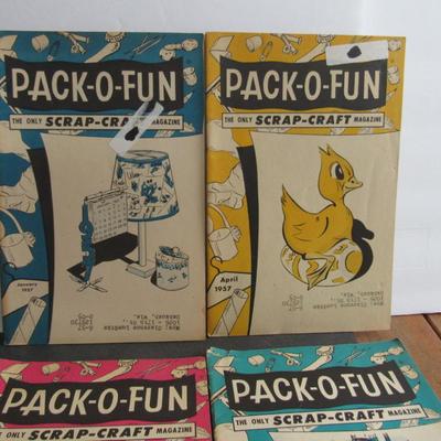 Lot 391: Vintage Pack-o-Fun Magazines, 1957