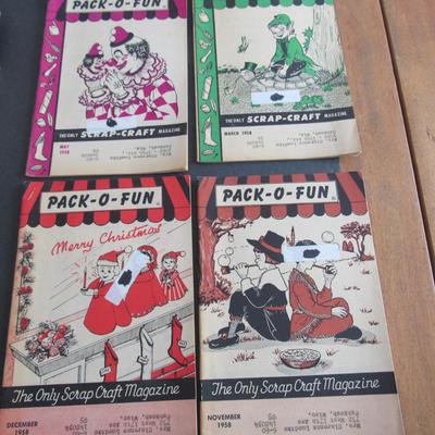 Lot 392: Vintage Pack-o-Fun Magazines, 1958