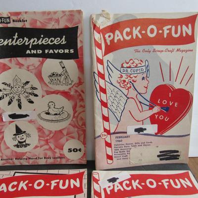 Lot 394: Vintage Pack-o-Fun Magazines, 1960