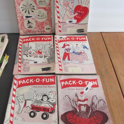 Lot 394: Vintage Pack-o-Fun Magazines, 1960