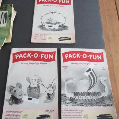 Lot 395: Vintage Pack-o-Fun Magazines, 1961