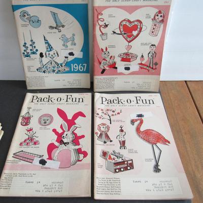 Lot 396: Vintage Pack-o-Fun Magazines, 1967