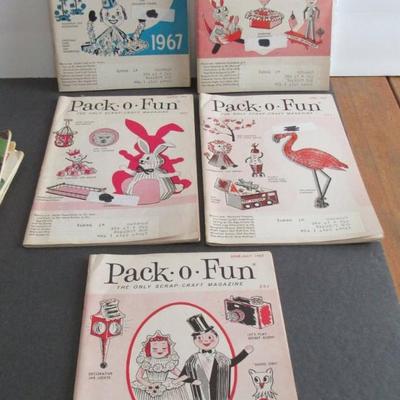 Lot 396: Vintage Pack-o-Fun Magazines, 1967