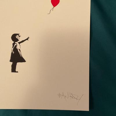 Banksy Signed Print