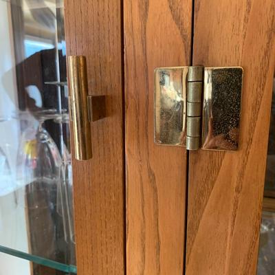 Bernhardt China cabinet/display case with Lights