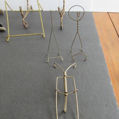 Lot 402: Misc Metal Plate Racks