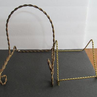 Lot 402: Misc Metal Plate Racks