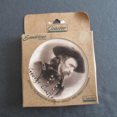 Lot 405: Sandstone Coasters, George Custer