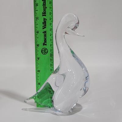 Glass Art / Duckling / Bird