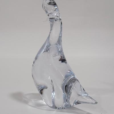 Glass Art / Duckling / Bird