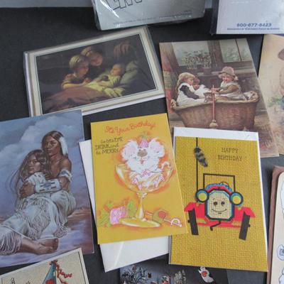 Lot 412: Lot of Unused Cards, Postcards, Envelopes and Paper