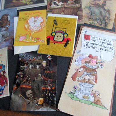 Lot 412: Lot of Unused Cards, Postcards, Envelopes and Paper