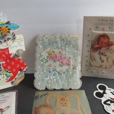Lot 414: Lot of Vintage and Newer Cards and Paper Ephemera