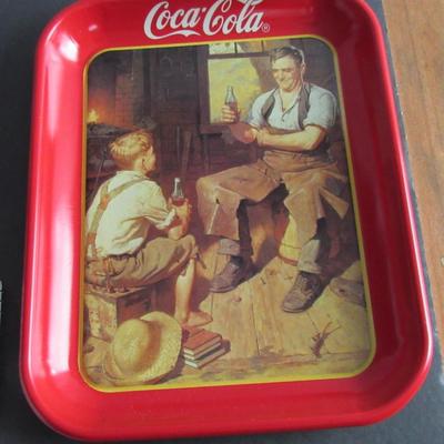 Lot 426: Coca Cola Tin Tray, 1987