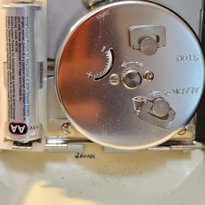 Men's Wrist Watches, Wrist Bands and a Bulova Travel Clock (LR-DW)