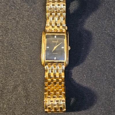 Men's Wrist Watches, Wrist Bands and a Bulova Travel Clock (LR-DW)