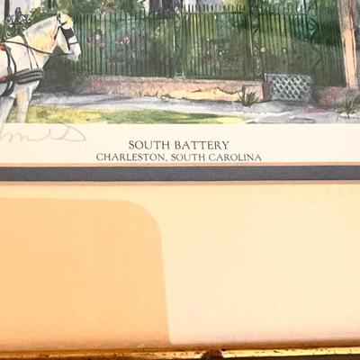 Signed Framed Amelia Rose Smith "South Battery" Print