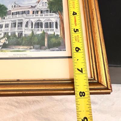 Signed Framed Amelia Rose Smith "South Battery" Print