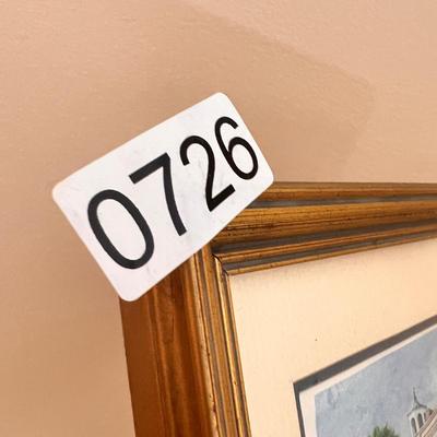 Signed Framed Amelia Rose Smith "South Battery" Print