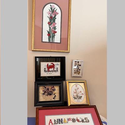 6 Piece Mixed Lot Framed Art