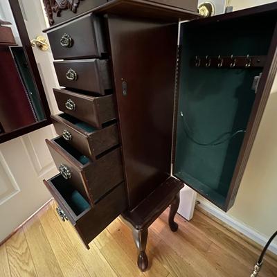 Jewelry Dresser & Hanging Cabinet (PC-RG)