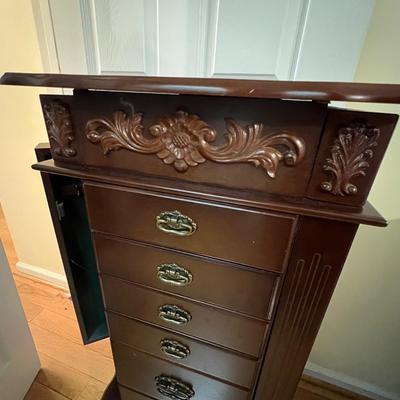Jewelry Dresser & Hanging Cabinet (PC-RG)