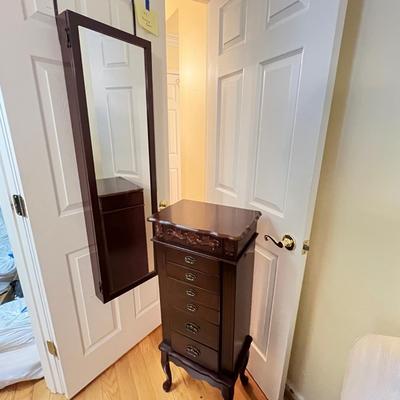 Jewelry Dresser & Hanging Cabinet (PC-RG)