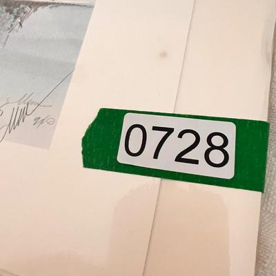 2 Signed Numbered Etchings