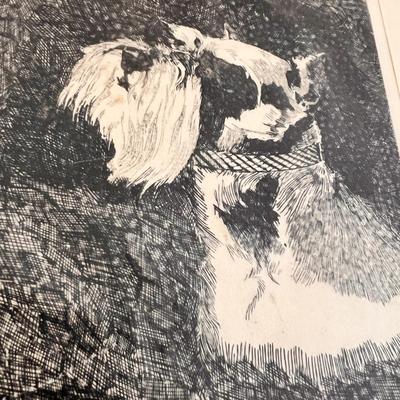 2 Signed Numbered Etchings