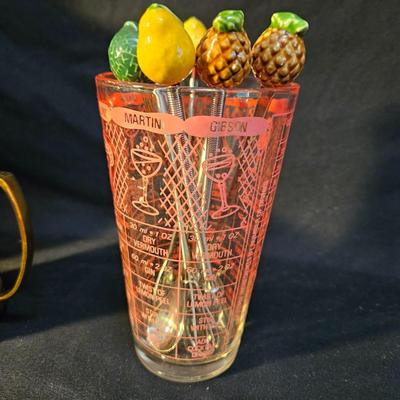 Vintage Hamilton Beach Drink Mixer and Cocktail Accessories (K-DW)