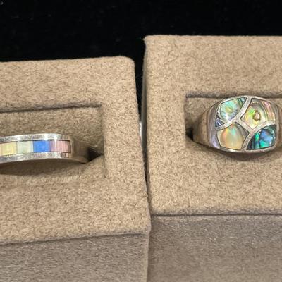 Rainbow style and multi color ring