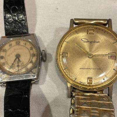 Vintage menâ€™s watches