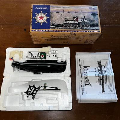 1456 Ertl Collectibles The Texaco Havoline Tugboat Coinbank/Model