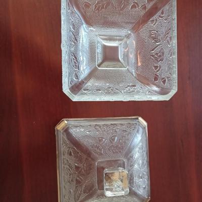 3 Pedestal Candy Dish with Lid