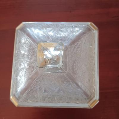 3 Pedestal Candy Dish with Lid