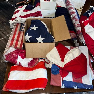 N1462 American Flags Lot