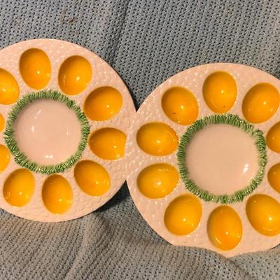 Springtime Egg Dish Lot
