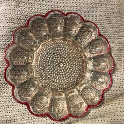 Farmhouse Style Egg Dish Lot