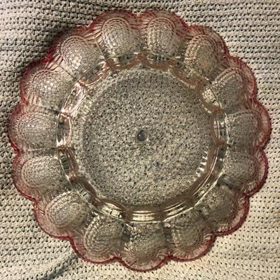 Farmhouse Style Egg Dish Lot
