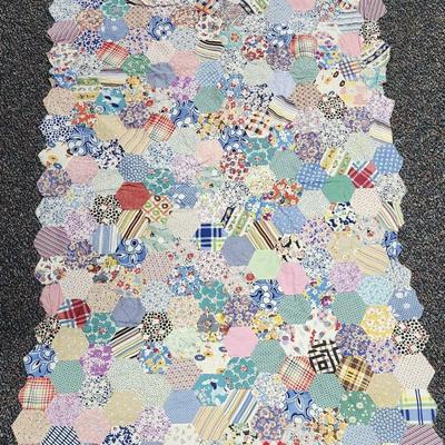 Vintage Crib Size Quilt Top