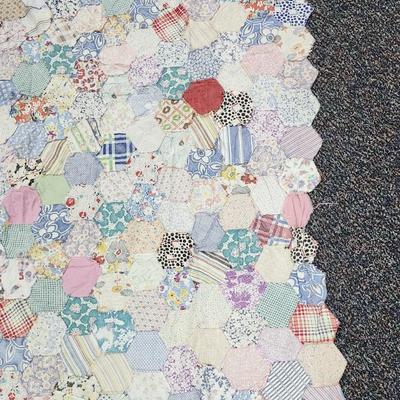 Vintage Crib Size Quilt Top