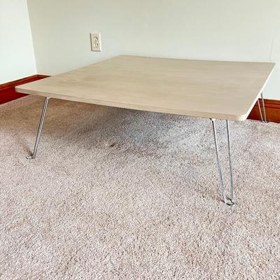 Low Profile Square Collapsible Coffee Table