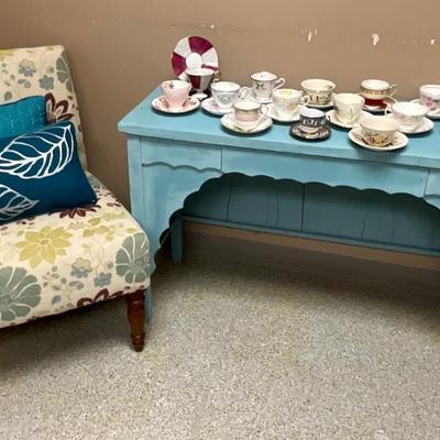 Chair and Side Table Lot