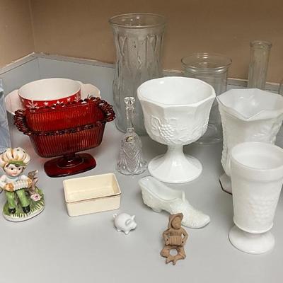 Milk Glass Lot 2