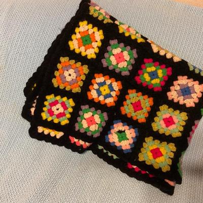 Granny Square Throw