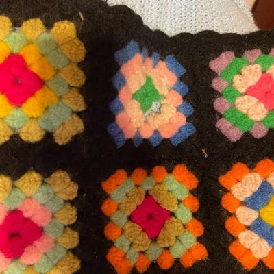 Granny Square Throw