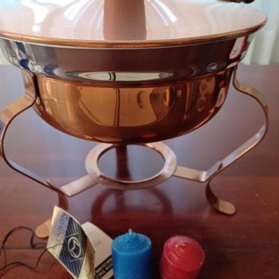 Vintage Cooper Chafing Dish