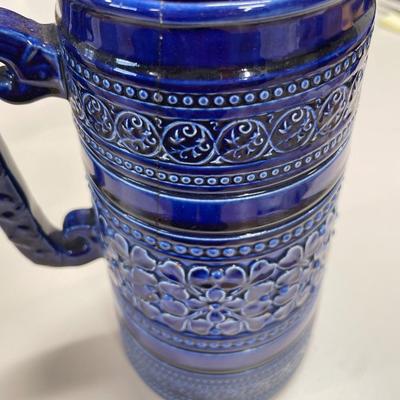 Blue Pitcher and ceramic items